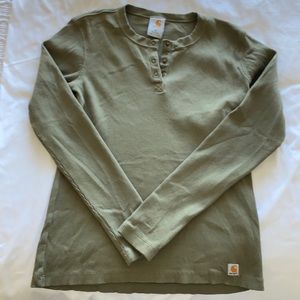 Carhartt Green Henley Shirt